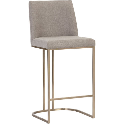 Rayla 37.5 inch Belfast Oyster Shell Counter Stool